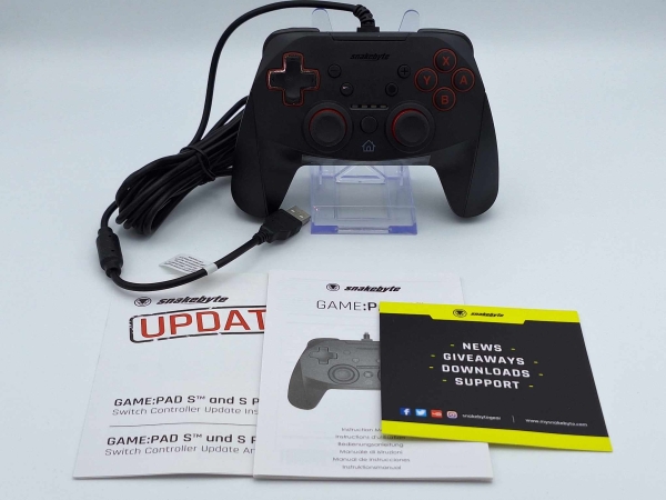 Snakebyte Gamepad S - 3m Wired Controller